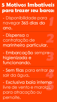 5 motivos imbat&iacute;veis para trazer a sua lancha